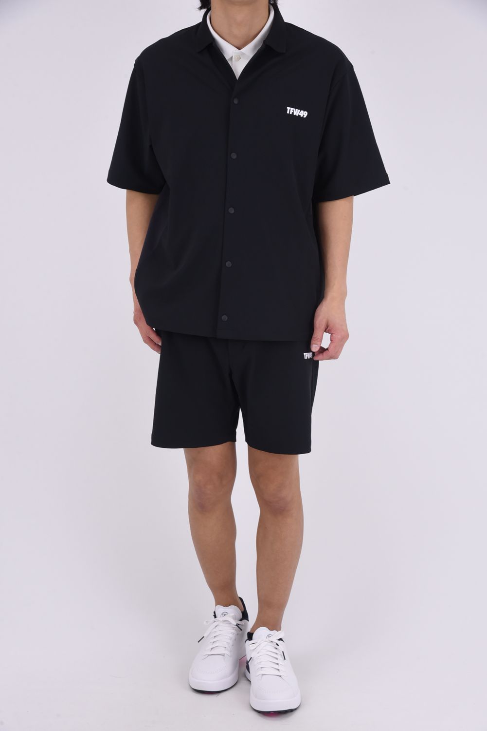 【26SS】 LUXURY SPORTY SHORTS / ドライタッチ ショートパンツ (ブラック)