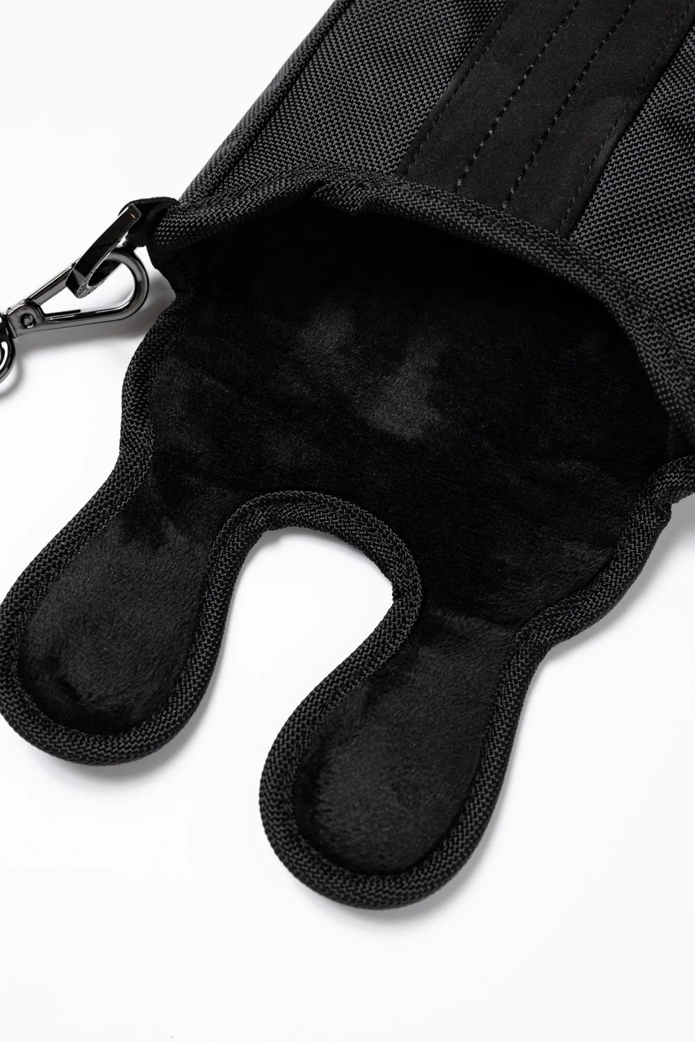 【26AW】 NYLON BASKET MALLET COVER / バスケット織ナイロン マレットタイプ パターカバー (ブラック)