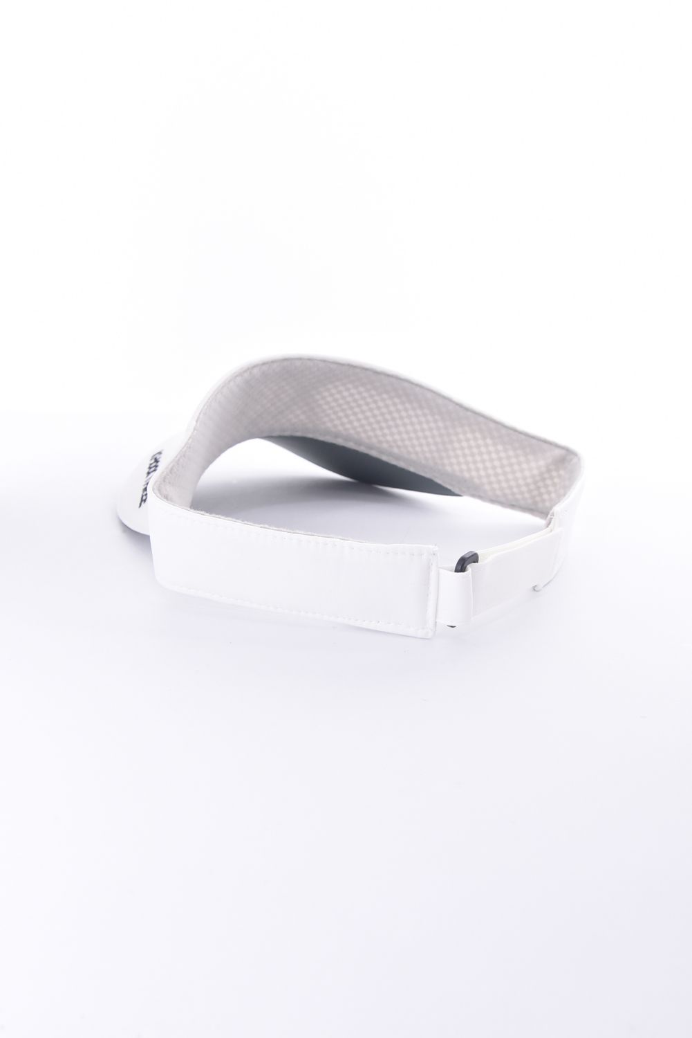 LOGO VISOR / 立体ロゴ刺繍 バイザー (ホワイト)