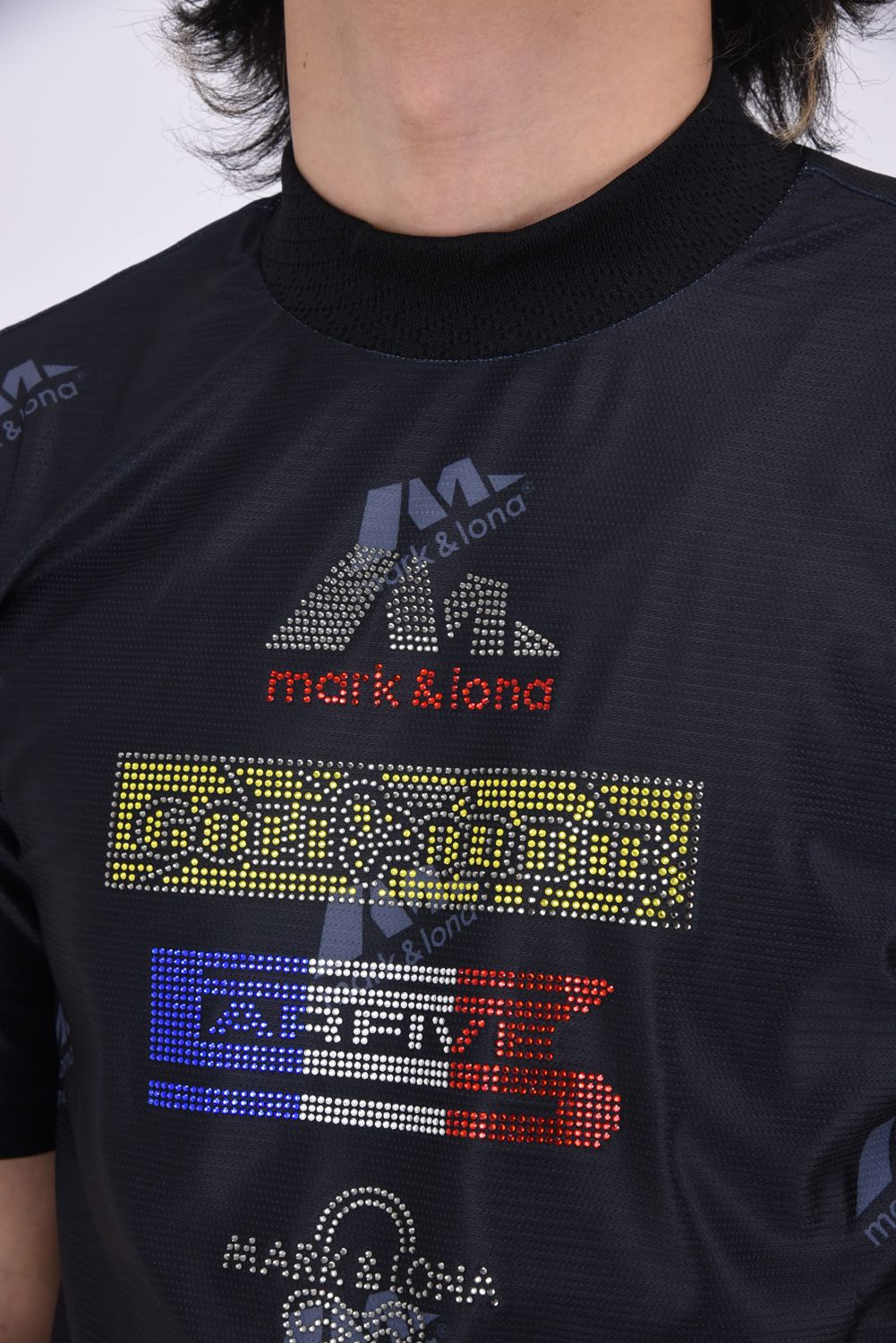 MARK&LONA グラフィックTシャツ MARK&LONA - 【25SS】【T-LINE】 ELECTRIC MOCK SHIRT / ネオン