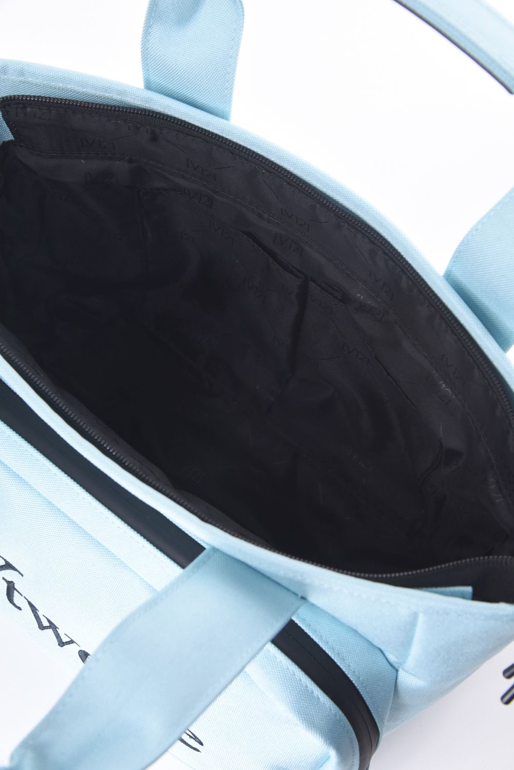 【26SS】 ZP CART BAG / ZP CART BAG / ブランドロゴ刺繍 保冷ポケット付きカートバッグ (ターコイズ)