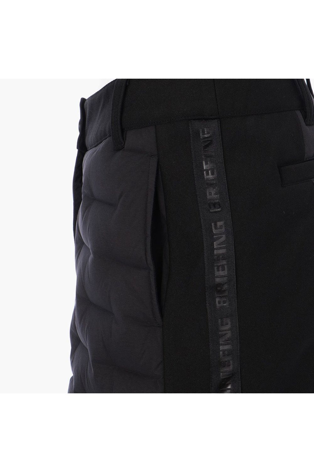 【25AW】【レディース】 WOMEN'S HYBRID DOWN SKIRT / ストレッチタフタ ダイヤモンドロゴ ハイブリッドダウンスカート (ブラック)