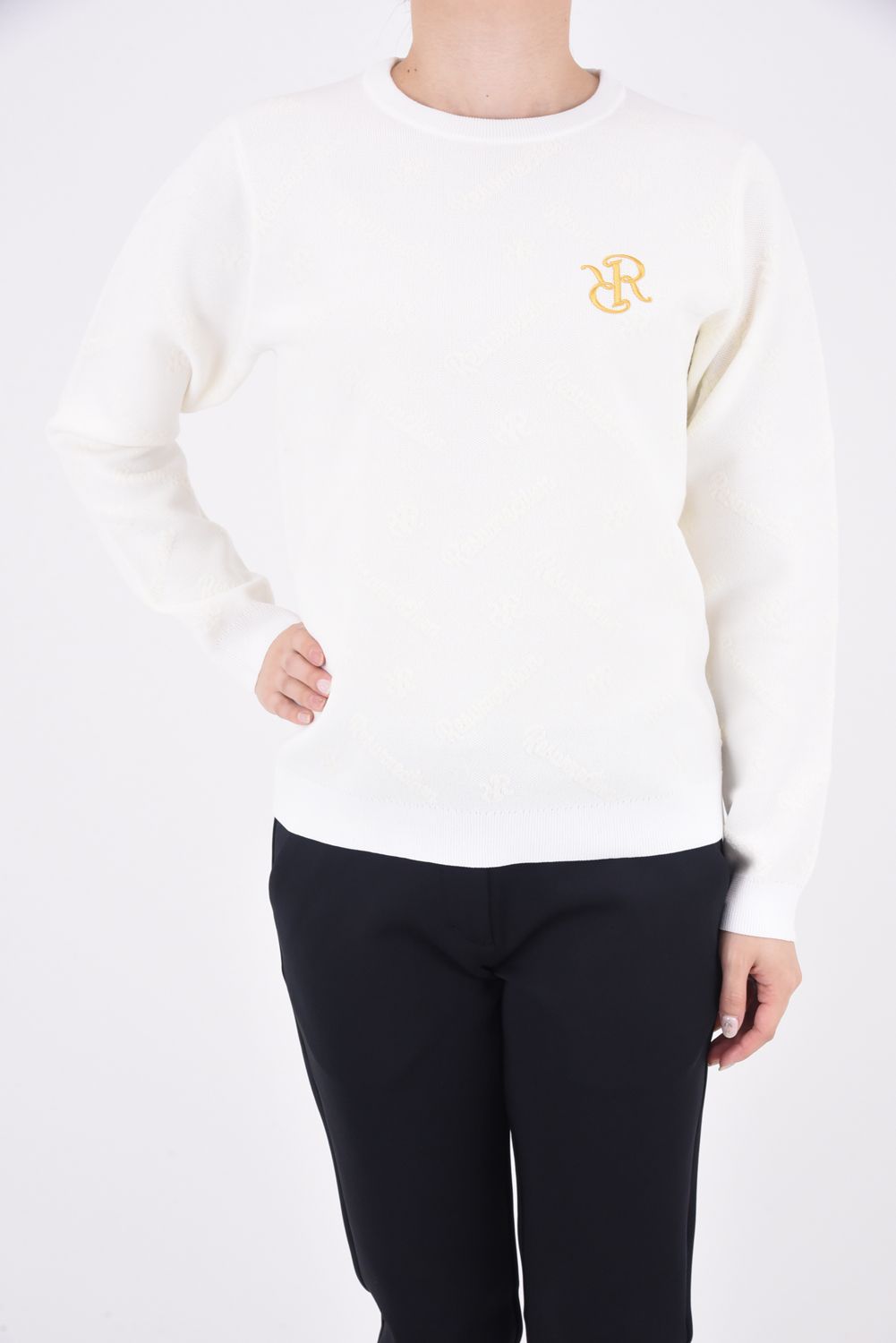 Resurrection - 【レディース】 WOMENS LOGO MONOGRAM KNIT PULLOVER