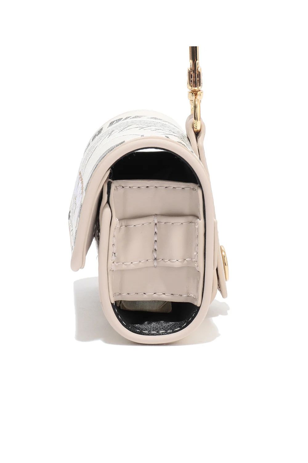 【26AW】 ATLAS SIGNATURE BALL POUCH / アイアンスカル シンセティックレザー 多機能ボールポーチ (アイボリー)