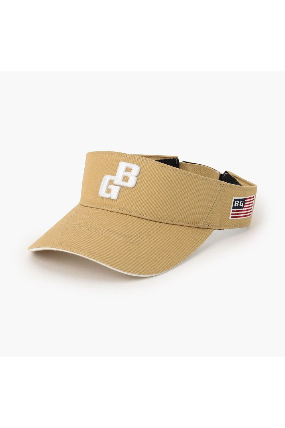 【26SS】 MEN’S BG LOGO VISOR / BGロゴ サンバイザー (ベージュ)