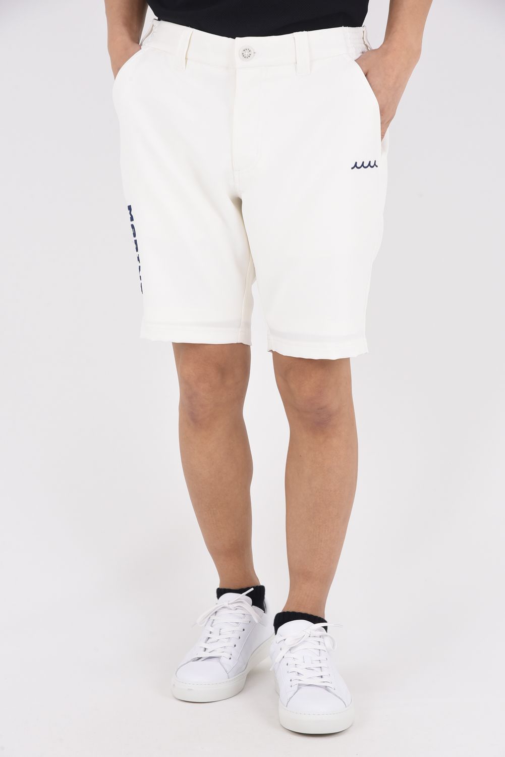 【26SS】 POWDER TWILL STRETCH SHORT PANTS / 2WAYツイルストレッチ ショートパンツ (ホワイト)