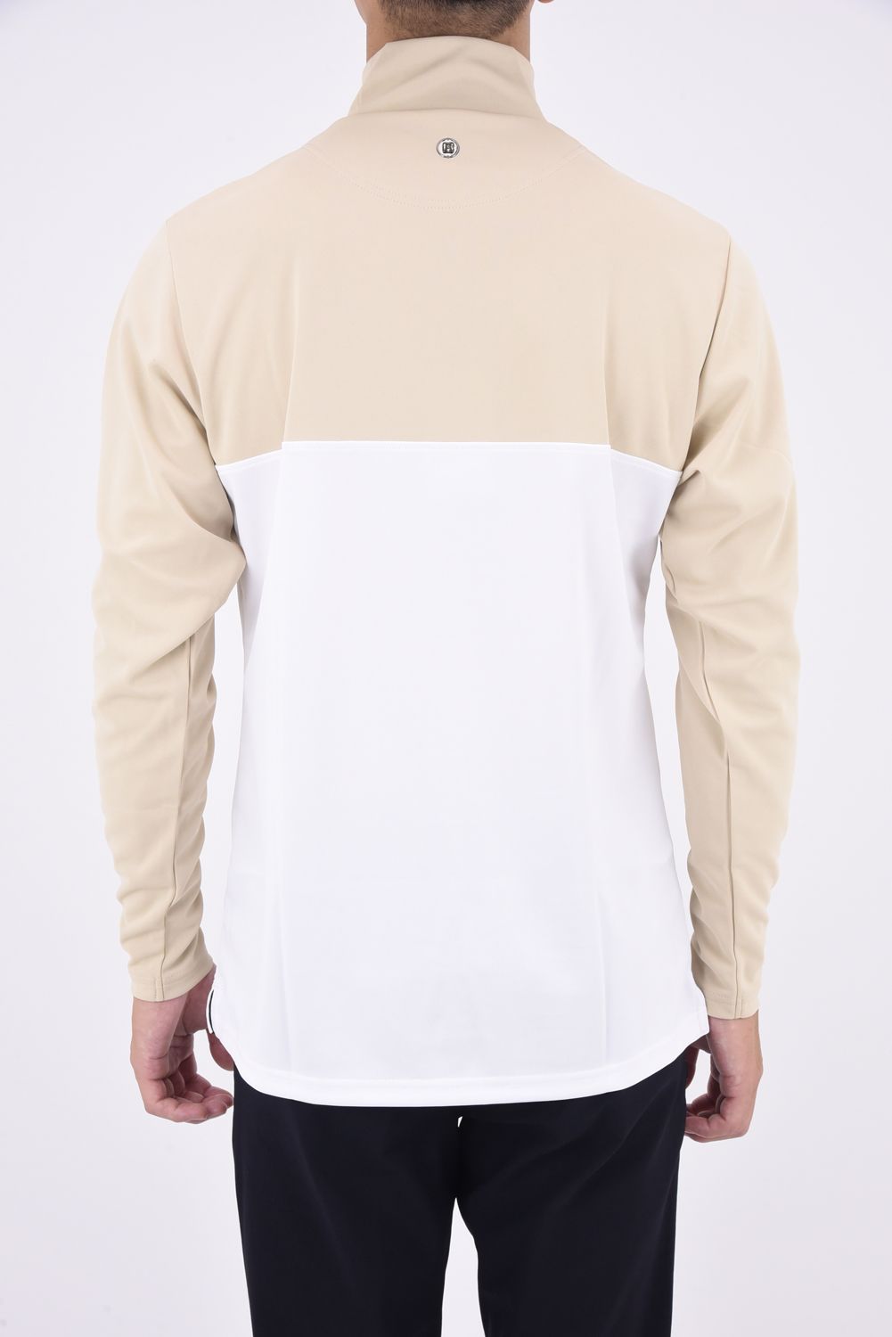 新品 BRIEFING 正規品 LS HIGH NECK ベージュ M