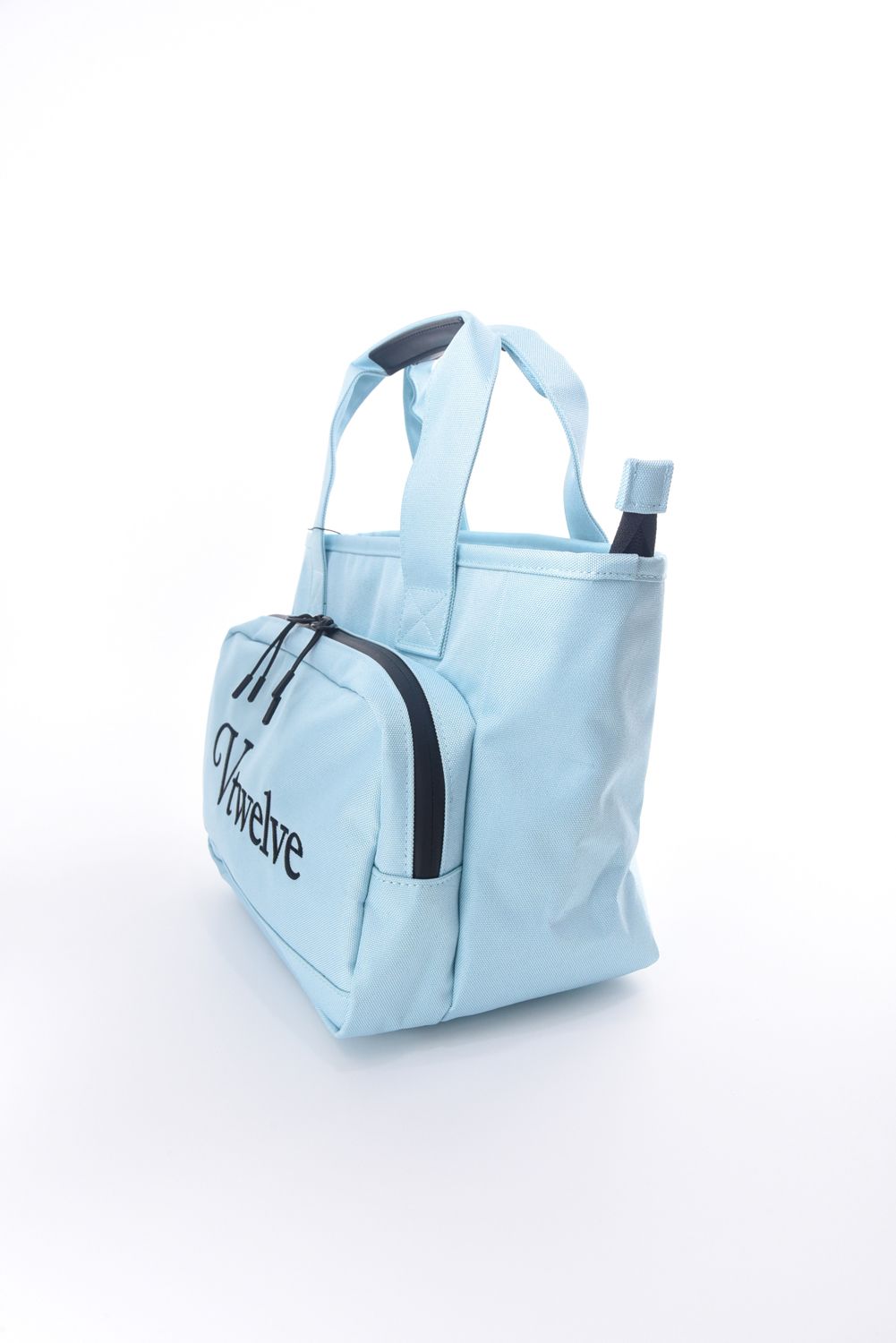 【26SS】 ZP CART BAG / ZP CART BAG / ブランドロゴ刺繍 保冷ポケット付きカートバッグ (ターコイズ)