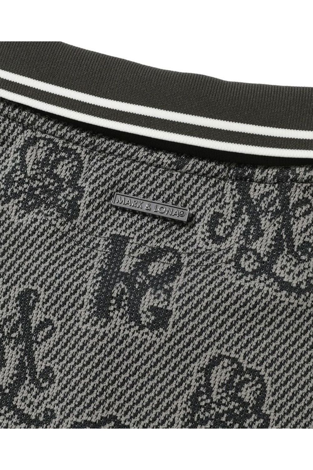MARK&LONA - 【2025AW】 MOLECULAR MONOGRAM POLO / モノグラム