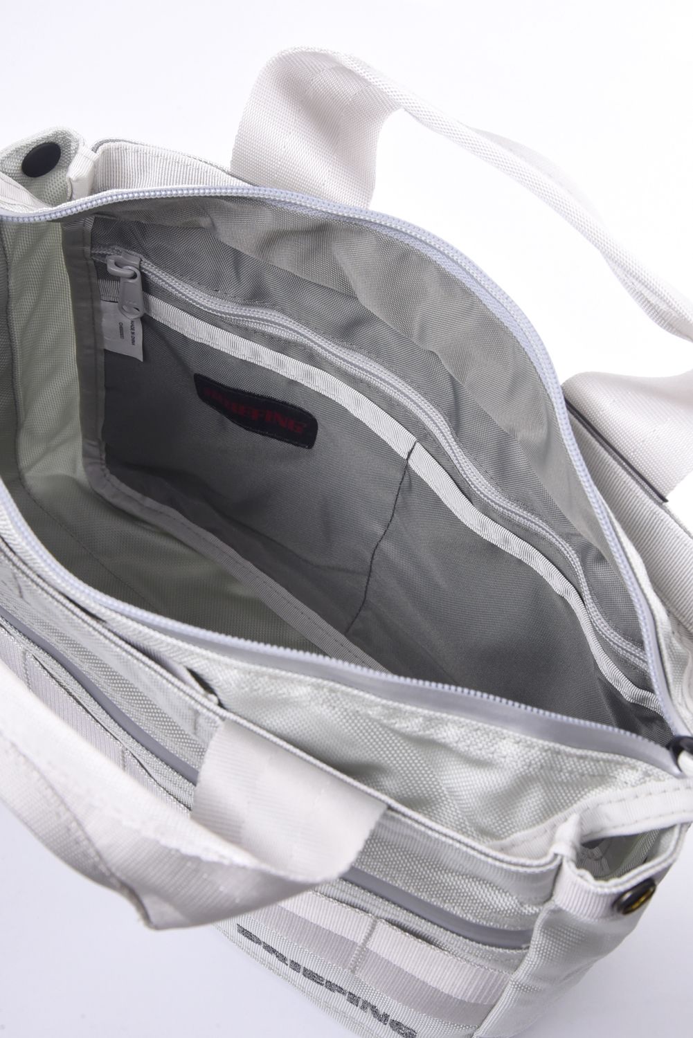 CART TOTE METALLIC / メタリック カートバッグ (シルバー)