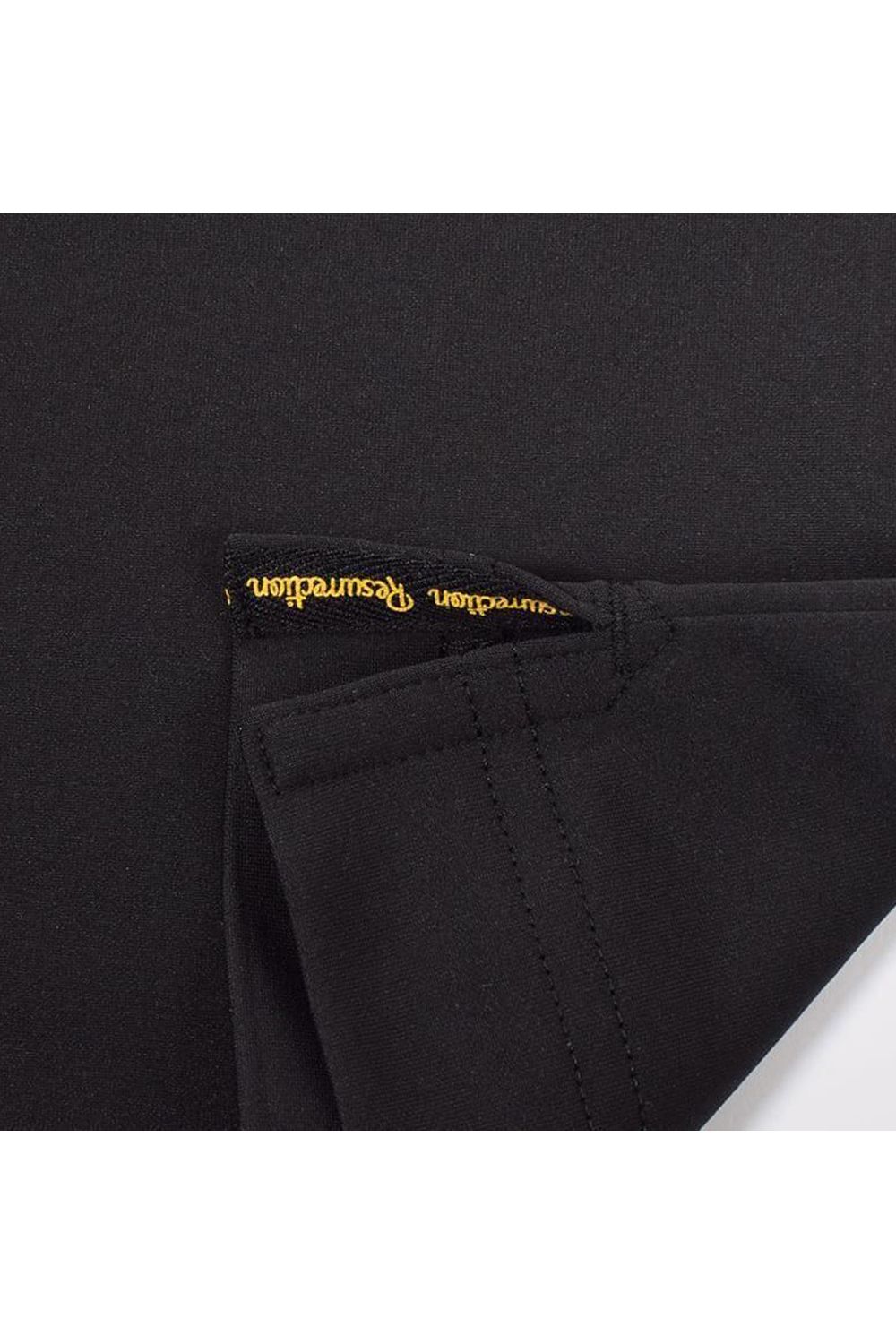 【26SS】 SILICON LOGO MOCK NECK / モノトーンシリーズ 3Dシリコンロゴ モックネックTシャツ (ブラック)*