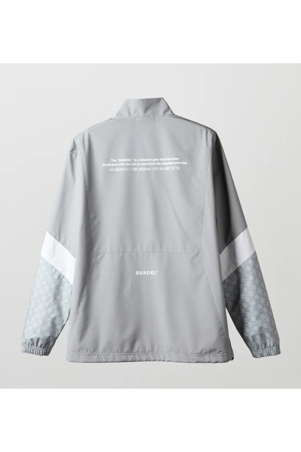 【25AW】【レディース】 SWITCH SLEEVE WIND STOPPER / 異素材切り替え ウィンドストッパージャケット (グレー)