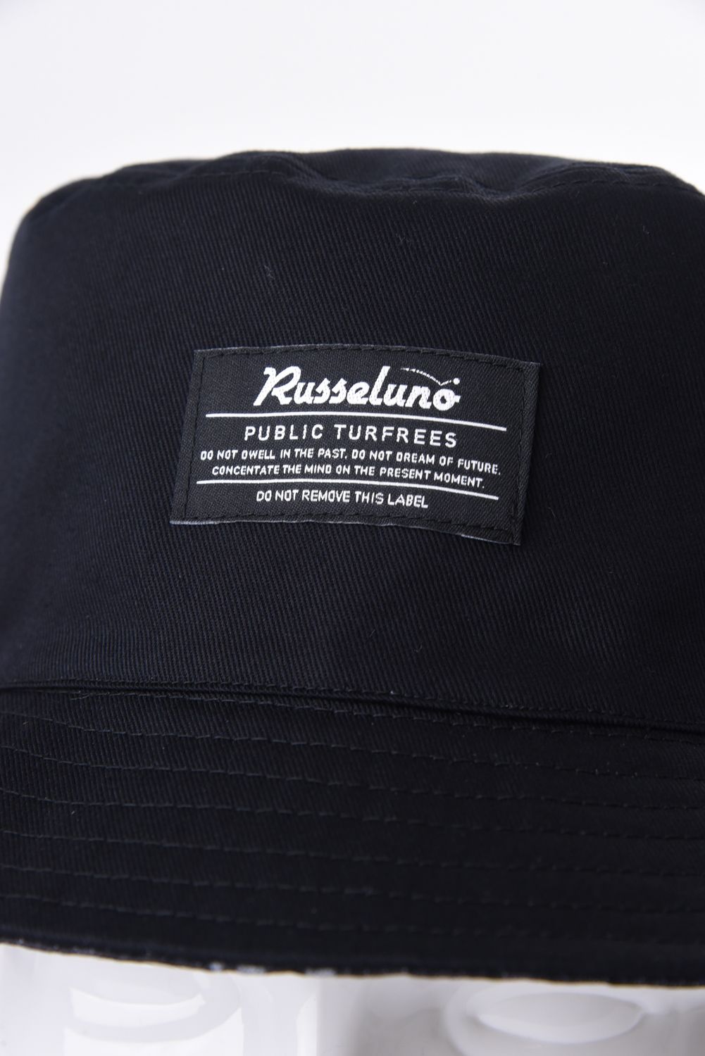 REVERSIBLE BUCKET HAT / リバーシブルタイプ バケットハット （ブラック）