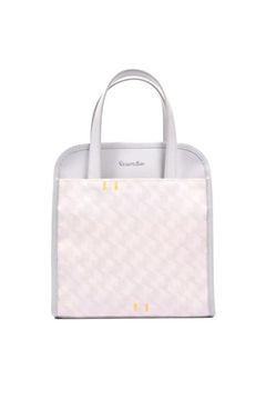 【26SS】 LANIUS TETRA (ラニウス テトラ) / ブランドオリジナルテキスタイル スリム カートバッグ (モノホワイト)*