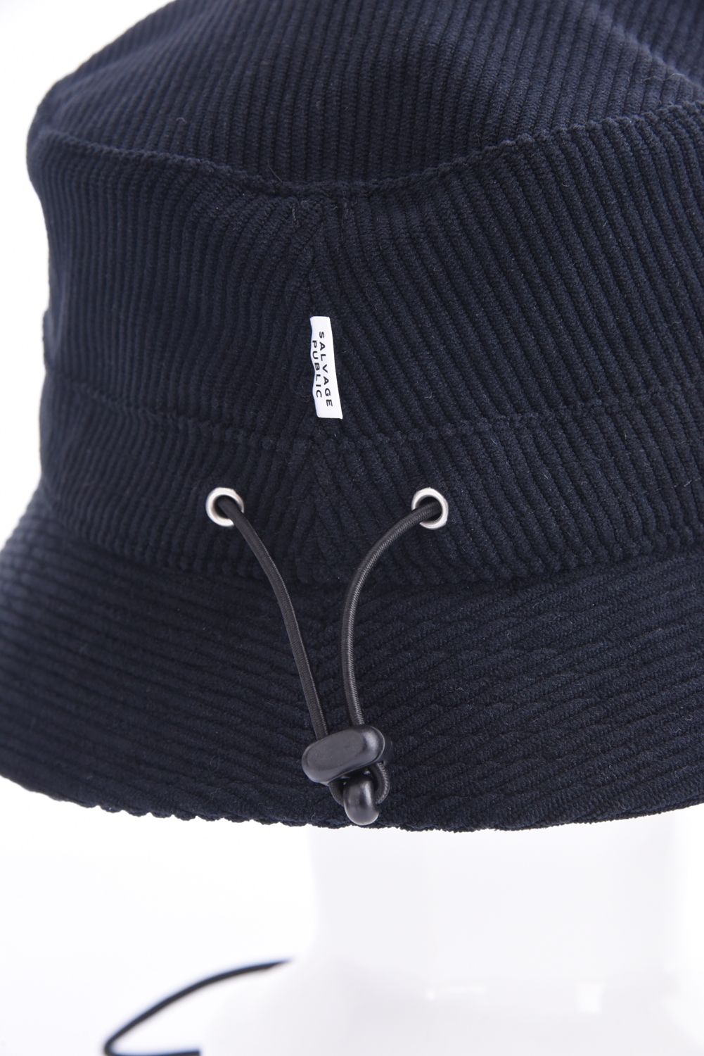 Uka Corduroy Bucket Hat / コーデュロイ バケットハット (ブラック)