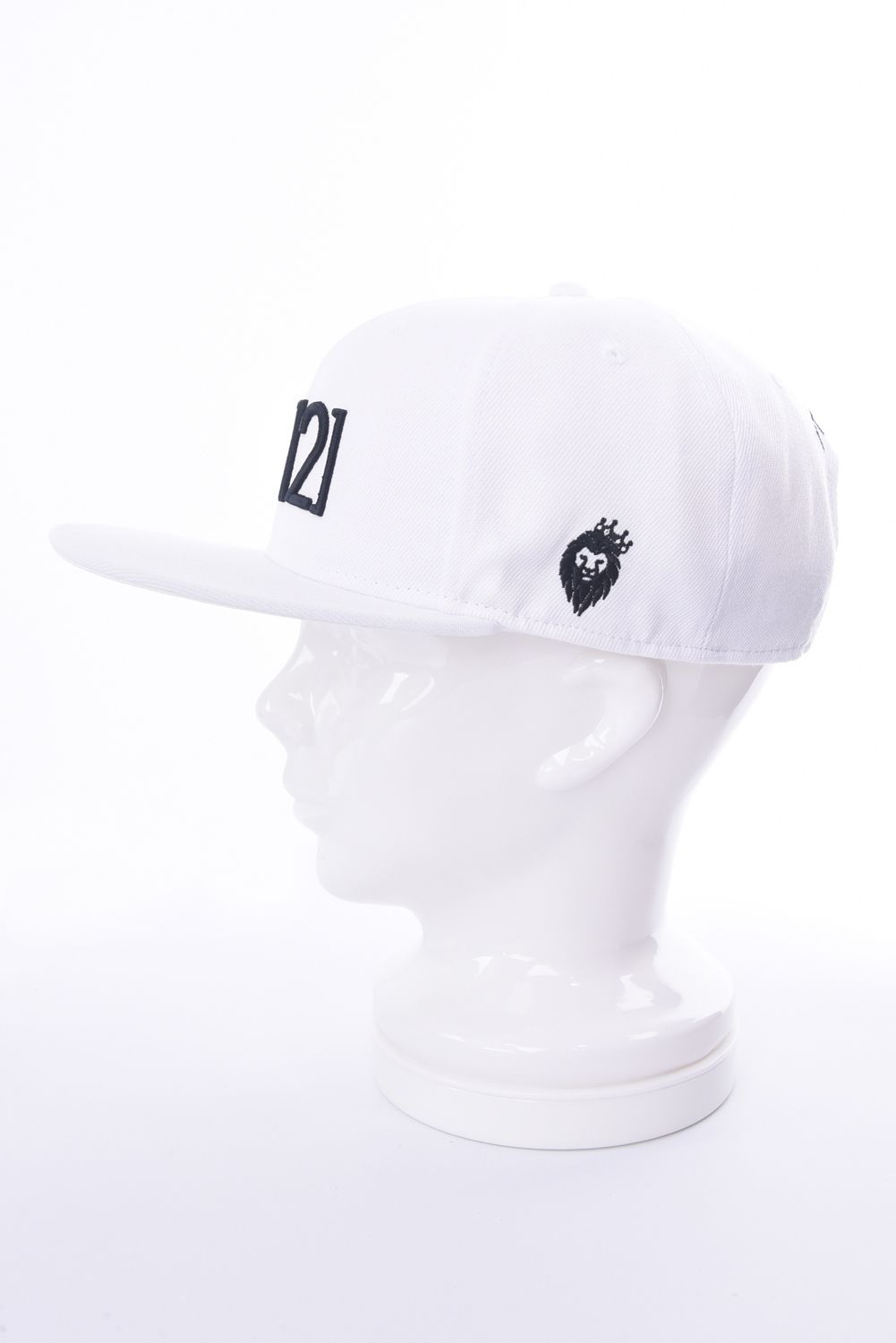 FLAT V12 CAP / アイコンロゴ キャップ ホワイト