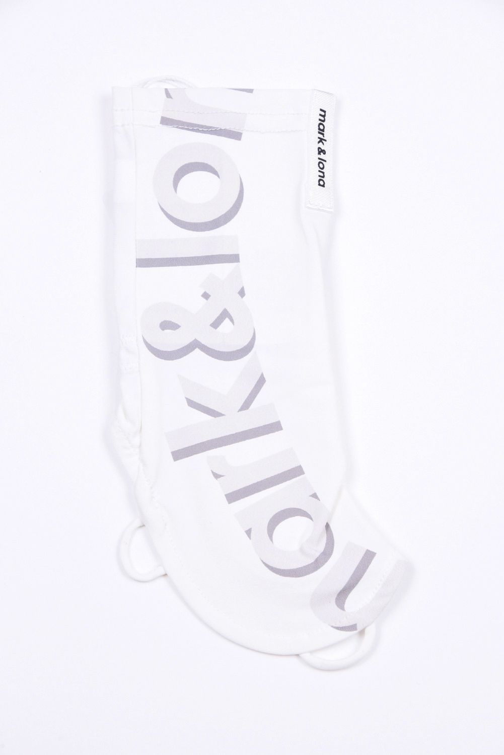 【26SS】 HEC UV GUARD HAND COVER / 3Dブランドロゴ UVガード 右手用ハンドカバー (ホワイト)