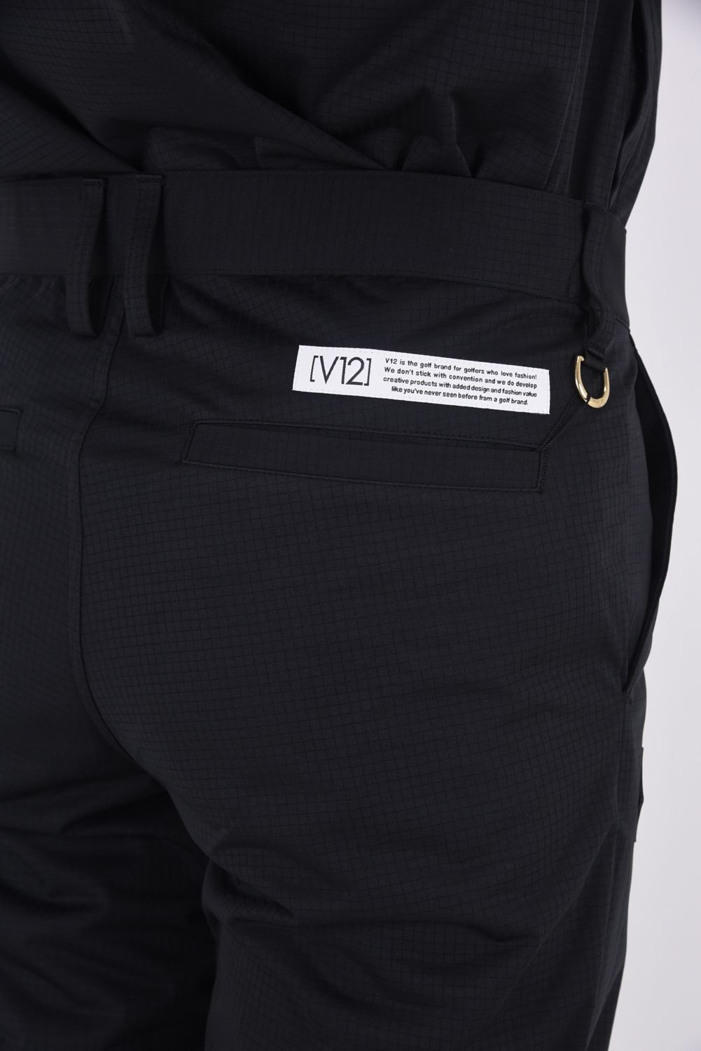 【26SS】 RIP EXP PANTS / リップストップ生地 テーパードシルエット ロングパンツ (ブラック)