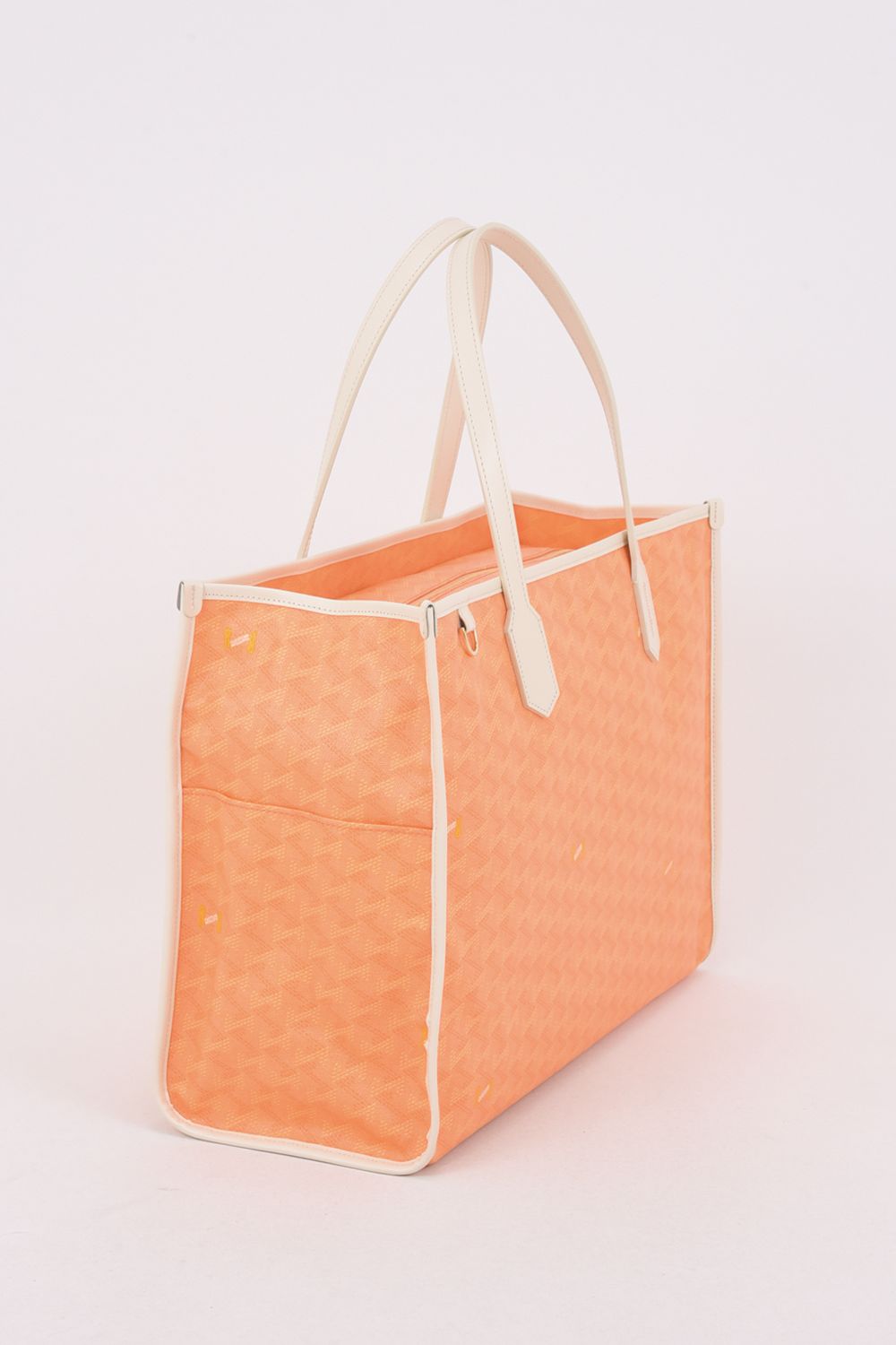 【26SS】  LANIUS SQUARE BIG (ラニウス スクエア ビッグ) / ブランドオリジナルテキスタイル ボストンバッグ （サンセット）*