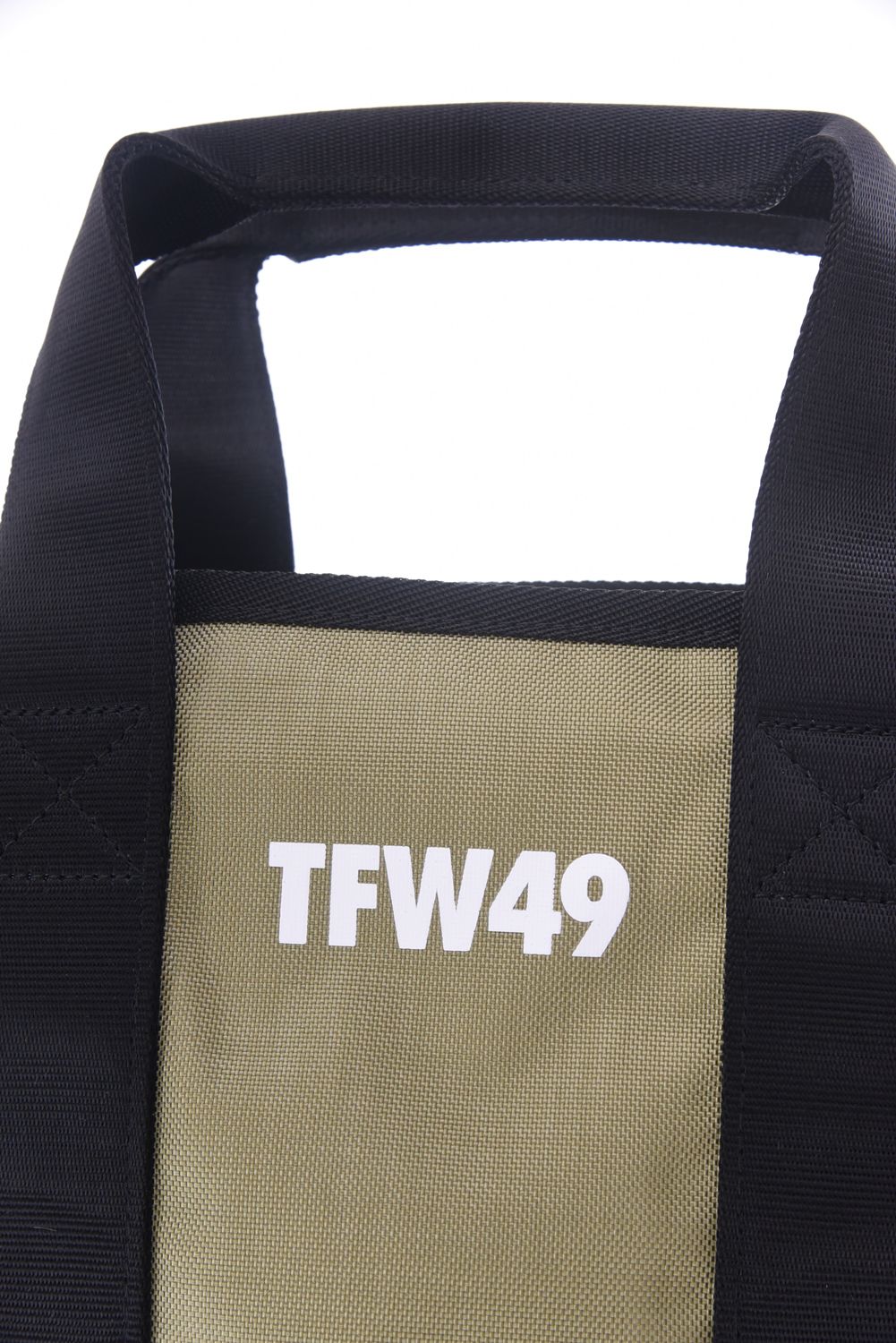 NYLON TOTE BAG SMALL / ナイロン トートバッグ スモール (ダークベージュ)
