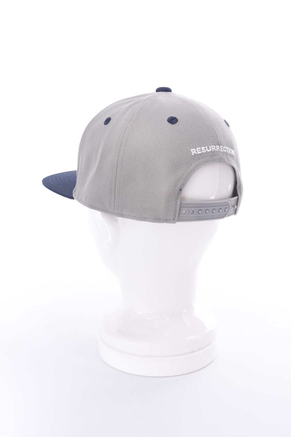 【26SS】  BICOLOR CAP FLAT / バイカラー キャップ フラット (グレー/ネイビー)