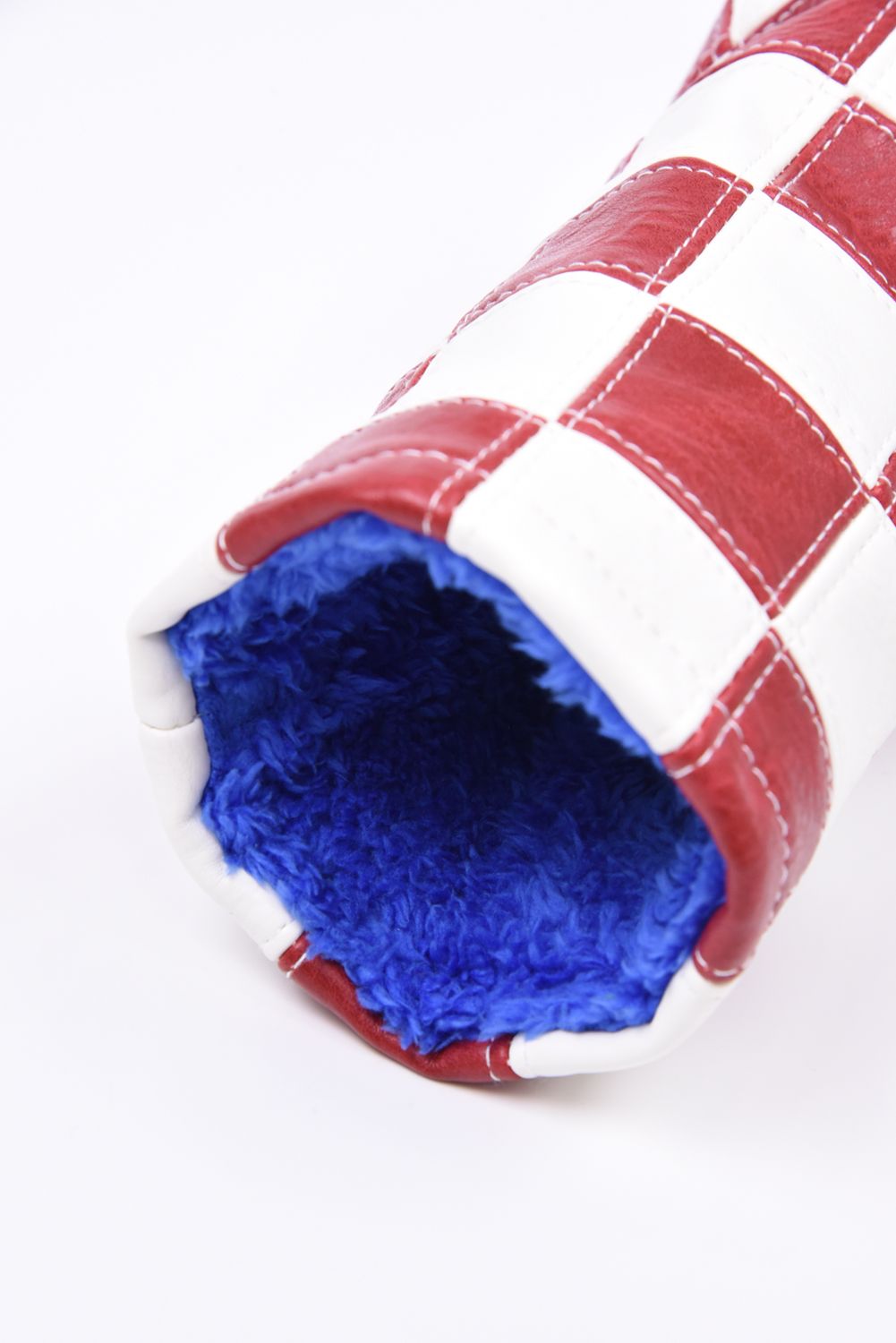 【26AW】【CAPSULE COLLECTION】 CHECKERED HYBRID BARREL COVER / チェッカー柄 バレル型 ユーティリティカバー (レッド)