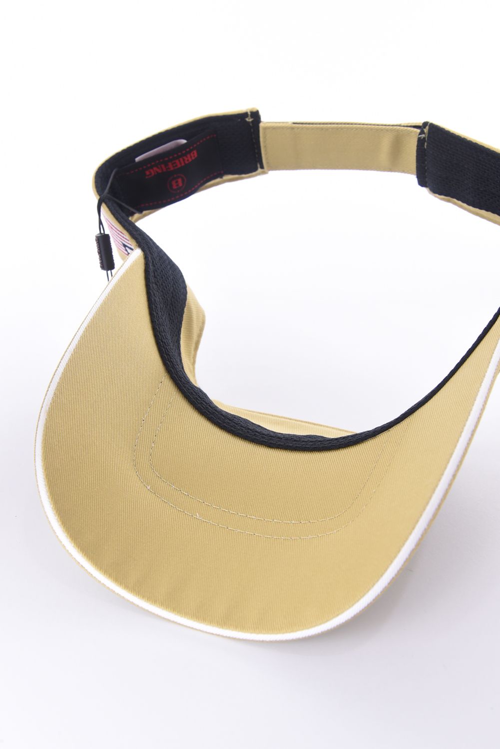 【26SS】 MEN’S BASIC VISOR / ベーシック ブランドロゴ サンバイザー (ベージュ)