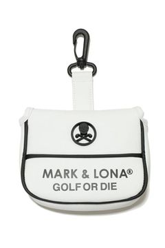 SYNC MALLET PUTTER COVER / シンセティックレザー マレットタイプ パターカバー (ホワイト)
