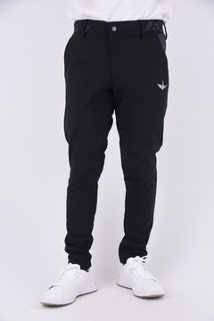 113 GOLF TRACK PANTS / ハイゲージトリコット トラックパンツ (ブラック)