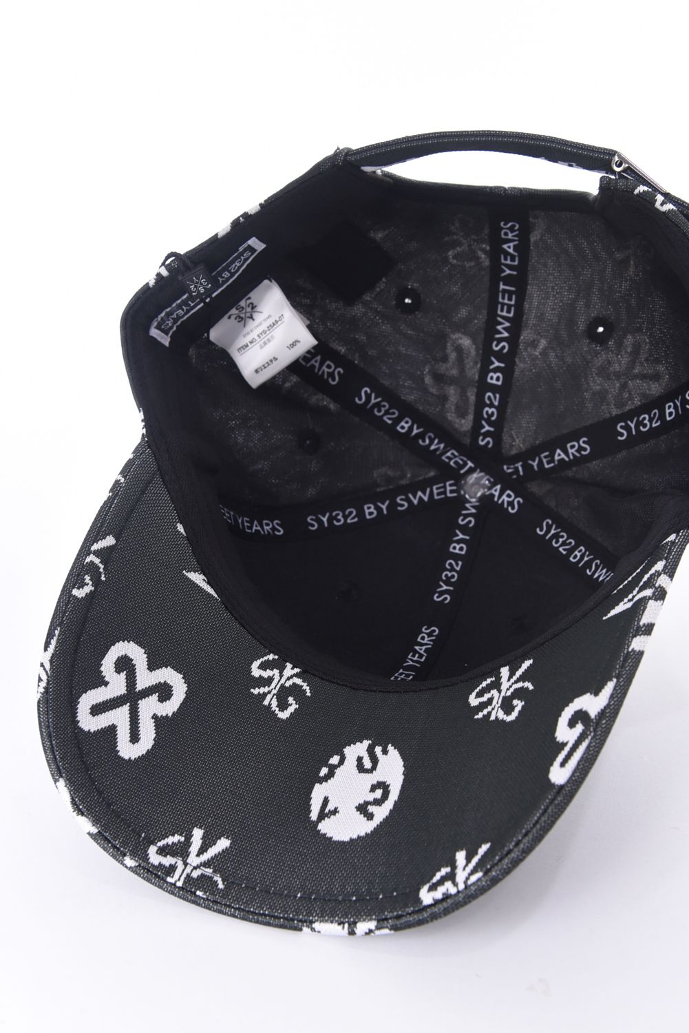 SYG ORIGINAL JQ CAP / ジャガードロゴ キャップ (ブラック)