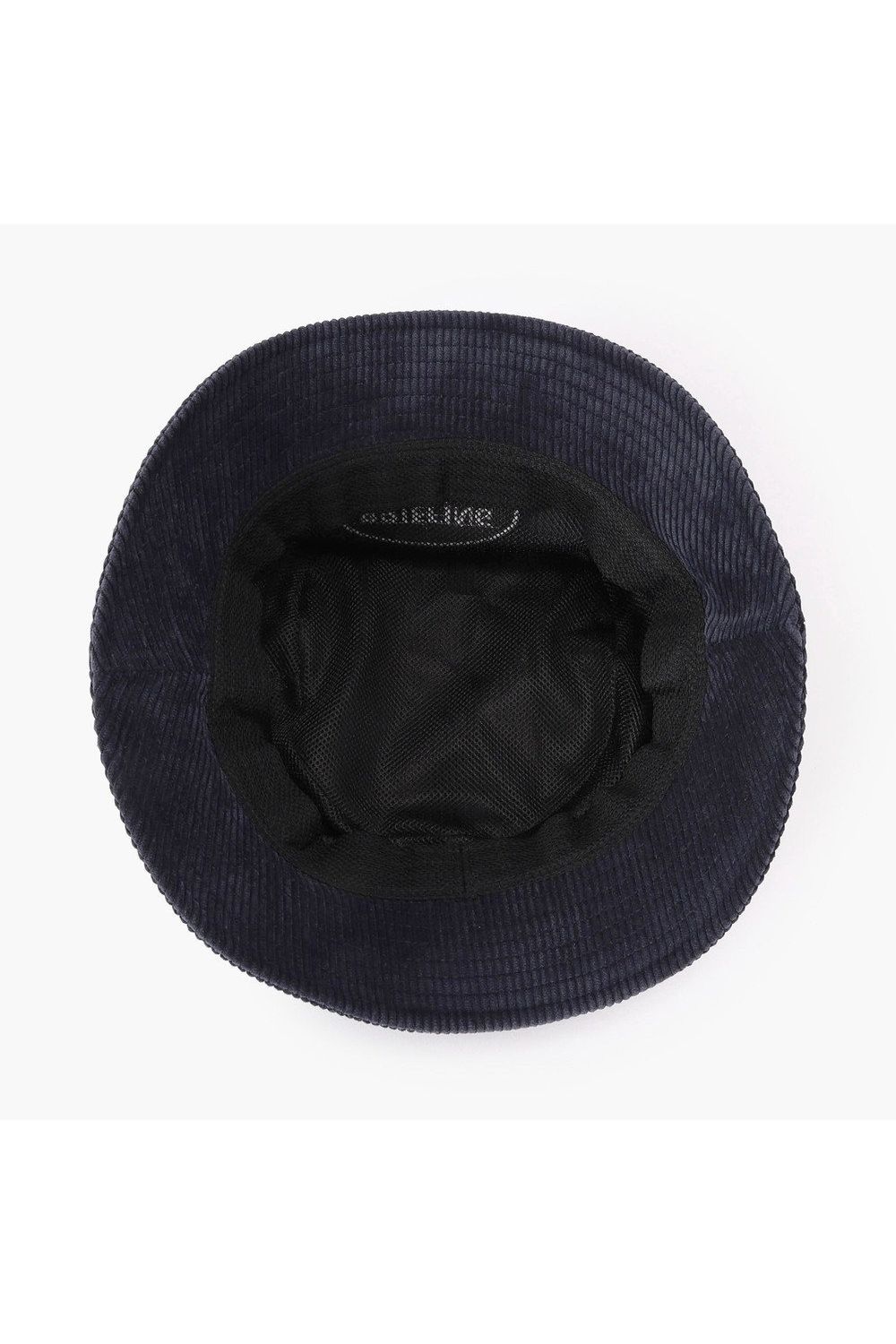 【26AW】 MEN’S CORDUROY OVAL HAT / コーデュロイ生地 オーバルロゴワッペン ハット (ネイビー)