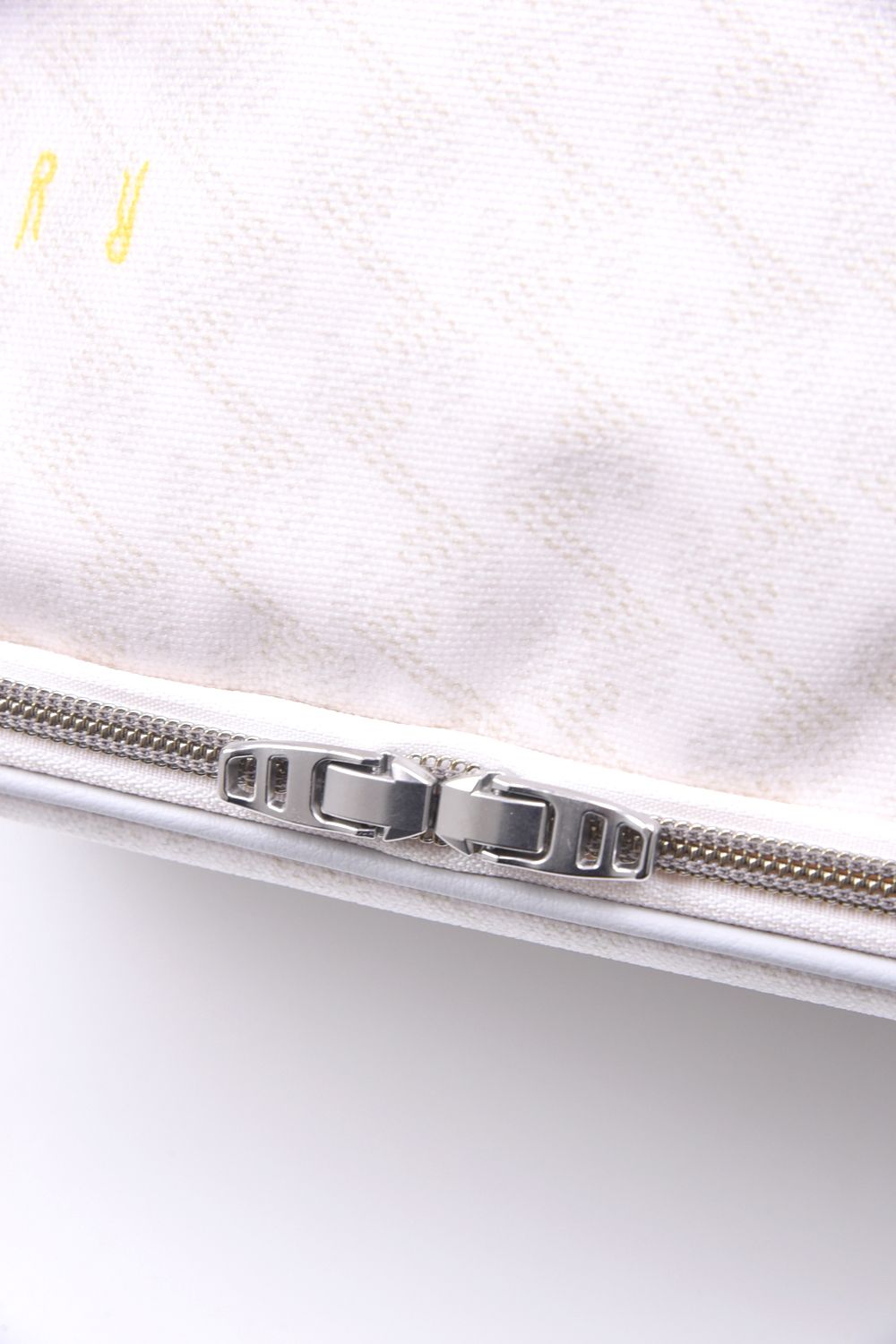 PINGUE (ピングー) / ブランドオリジナルテキスタイル シューズケース (モノホワイト)*