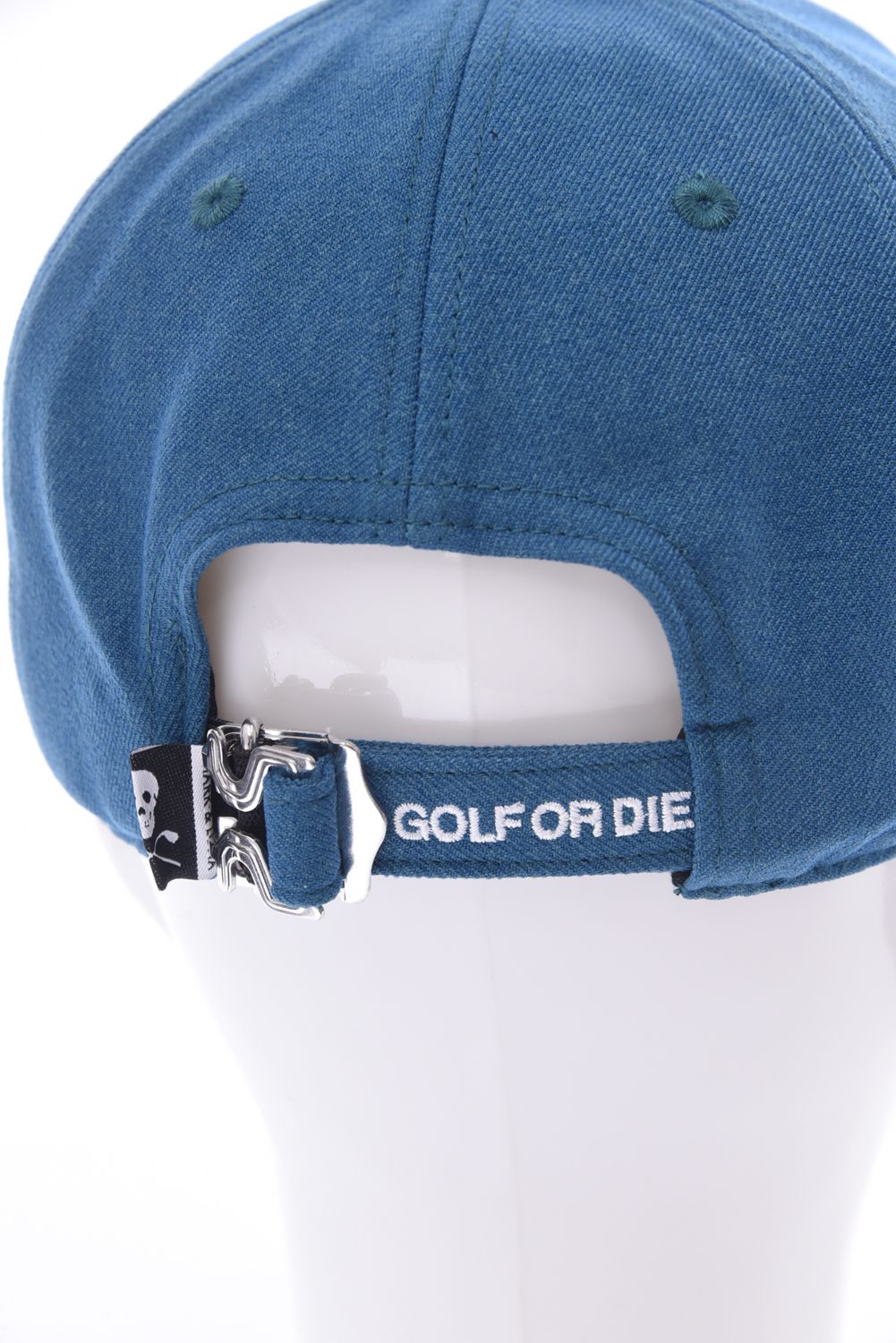 SPECTRA WOOLY 6P CAP / ブランクスカル3Dロゴ刺繍 ベースボールキャップ (ブルー)