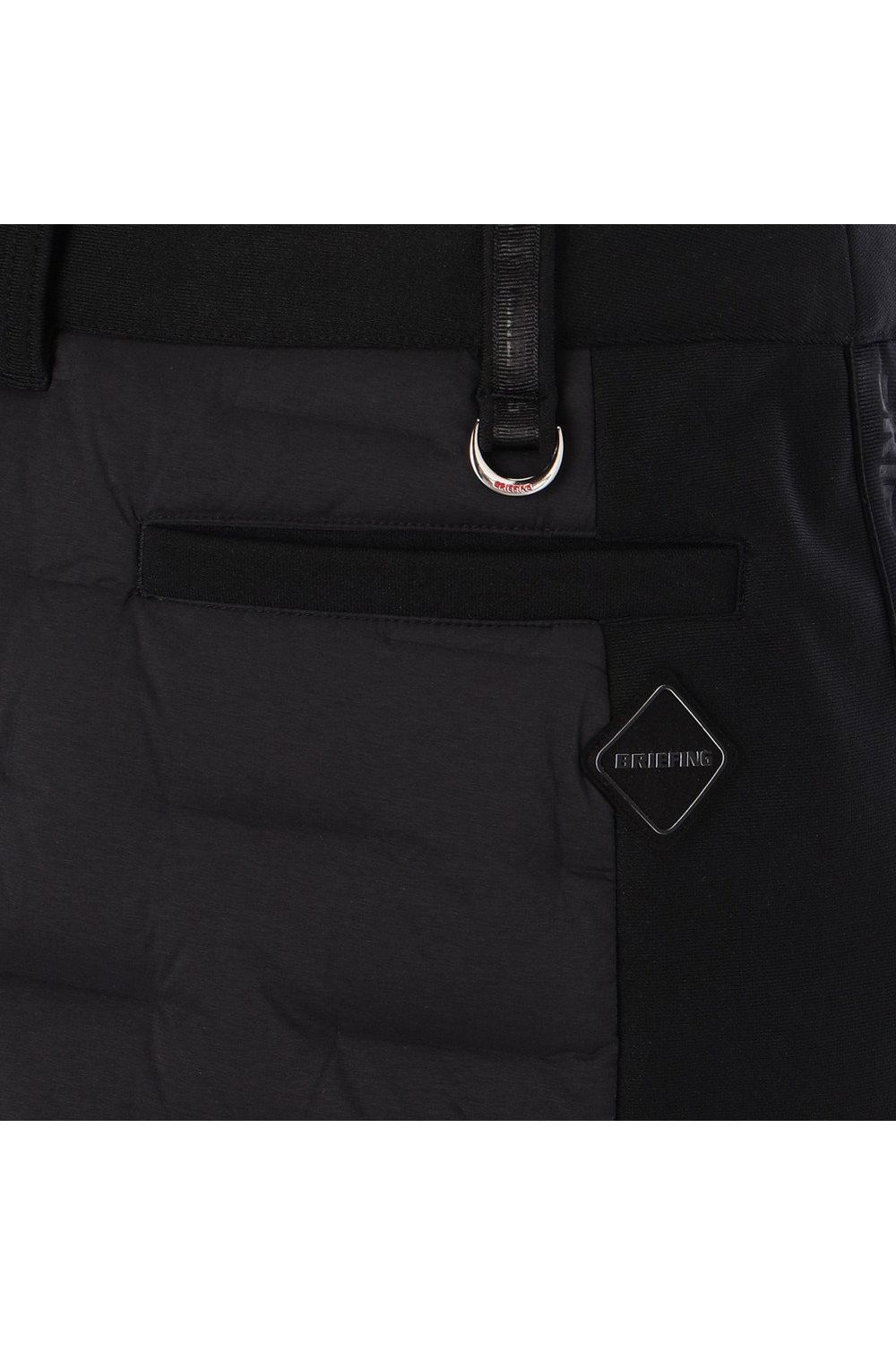 【25AW】【レディース】 WOMEN'S HYBRID DOWN SKIRT / ストレッチタフタ ダイヤモンドロゴ ハイブリッドダウンスカート (ブラック)
