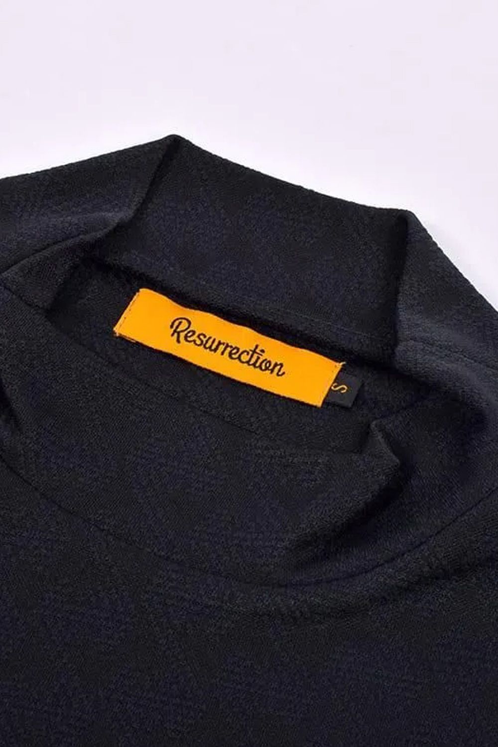 【新品】レディース　レザレクション　モックネック　黒　Sサイズ Resurrection - 【25AW】【レディース】 WOMENS GM JACQUARD