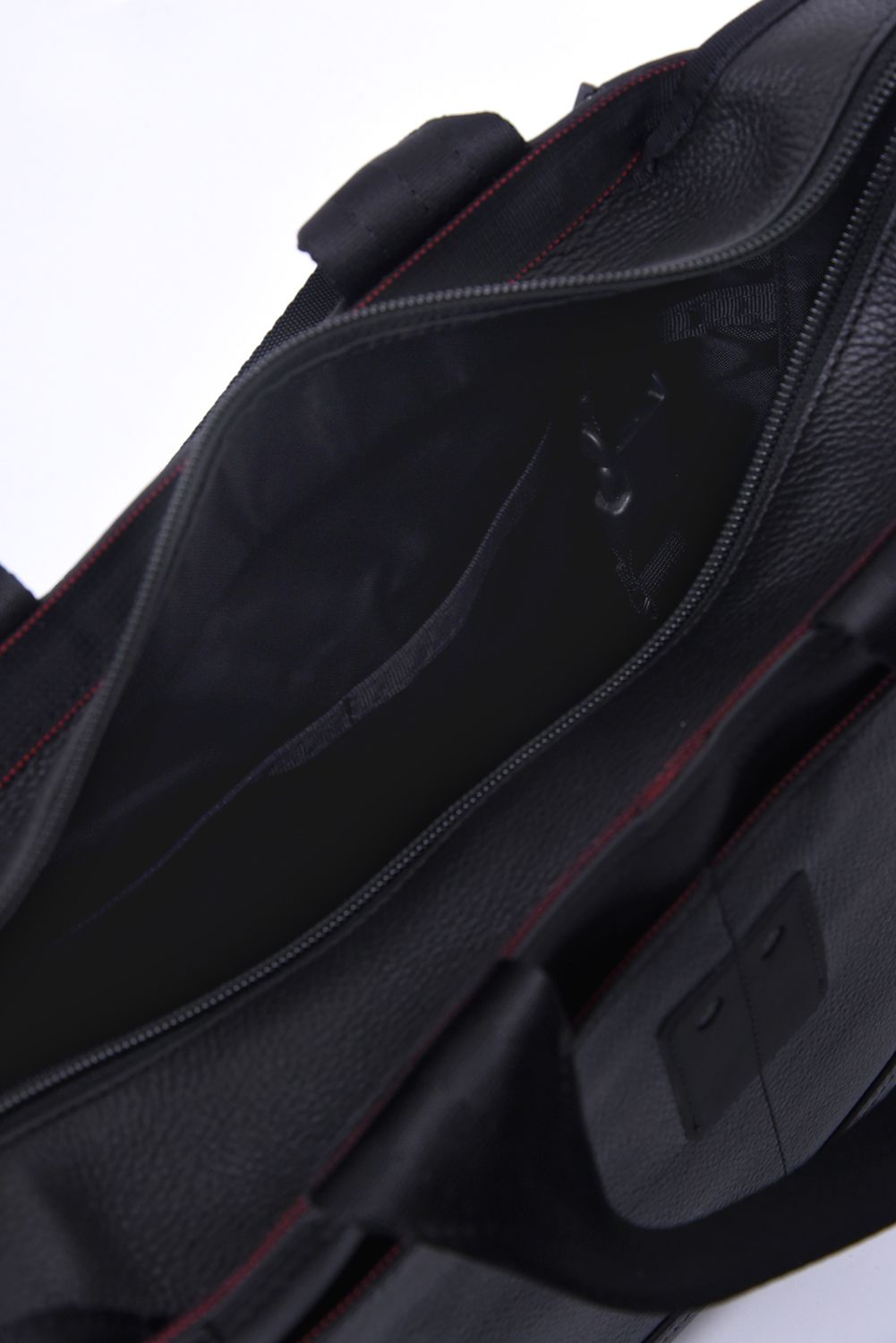 BRIEFING ブラックレザートートバッグ　BRG243T16 BRIEFING - 【LE COLLECTION】 CART TOTE LE / シュリンクレザー