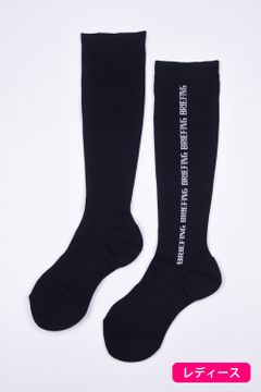 WOMENS CORDURA LOGO LINE HIGH SOCKS / サイドラインロゴ コーデュラ ハイソックス ネイビー レディース
