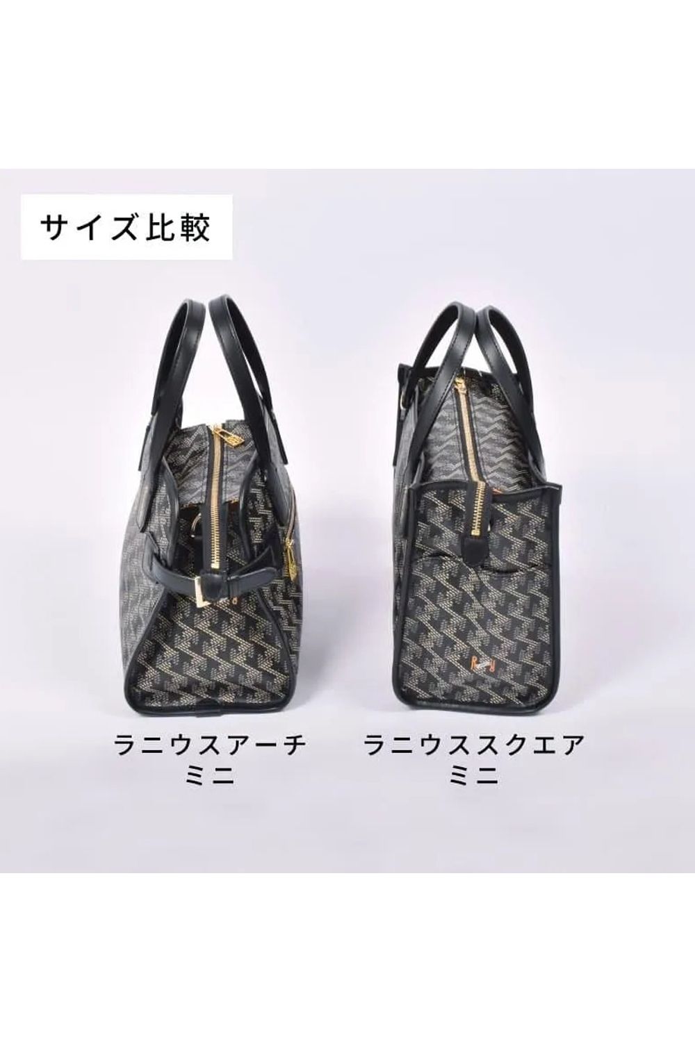【26AW】 LANIUS ARCH MINI (ラニウス アーチ ミニ) / ブランドオリジナルテキスタイル カートバッグ (ダークブラック)