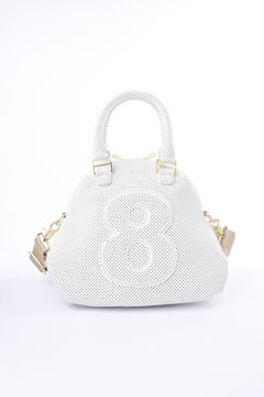 muta - 8 BAG / CONTINUA パンチング エシカルレザー 8バッグ ホワイト 