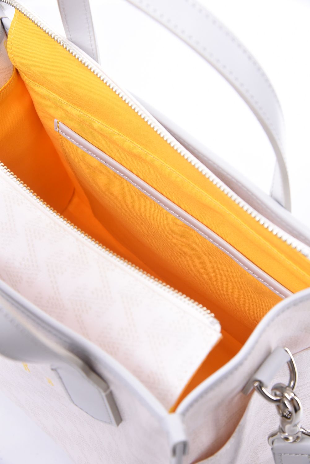 【26SS】  LANIUS SQUARE MINI (ラニウス スクエア ミニ) / ブランドオリジナルテキスタイル カートバッグ （モノホワイト）