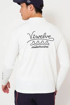 【25AW】 MU12 MOCK / ムータマリン ヴィトゥエルヴ コラボ モックネック Tシャツ (ホワイト)