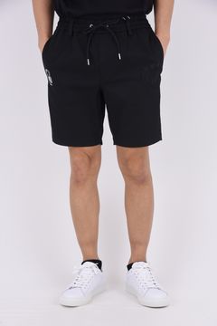 【26SS】 QUADRA PERFORMANCE TWILL GOLF SHORTS / ポリエステルツイル アイアンスカルロゴ刺繍 ショートパンツ (ブラック)