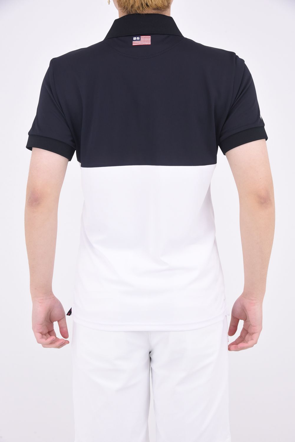 BRIEFING - MENS BI-COLOR POLO / ポロシャツ オリーブ | GOSSIP