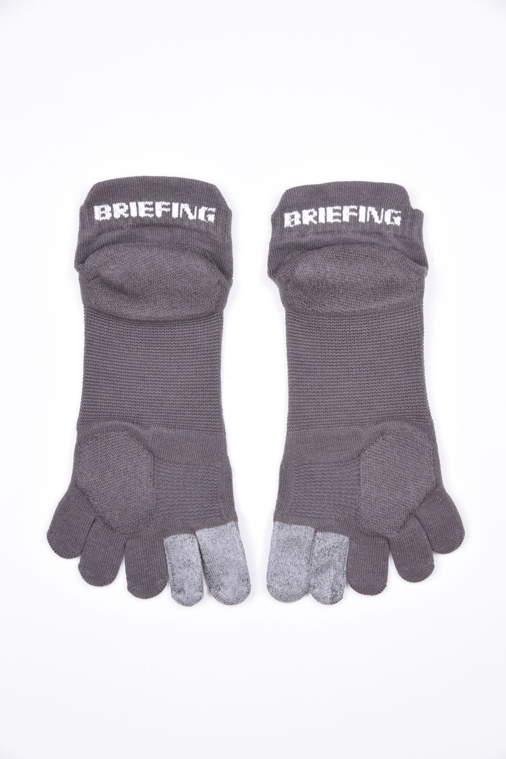 【26SS】 MEN'S CORDURA 5-TOE SOCKS / コーデュラコットン 5本指ショートソックス (グレー)