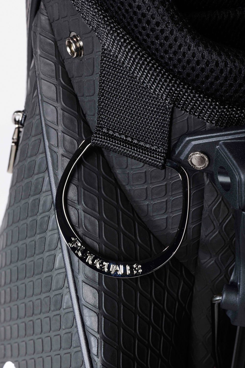 【銀行振込・代金引換不可】【返品・交換不可】 STAND CADDIE BAG / 113ロゴ刺繡 スタンド キャディバッグ ブラック (9月~10月頃入荷予定)
