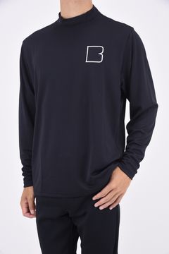 BRIEFING - MENS B TOUR LS MOCK NECK RELAXED FIT / ブランドロゴ 