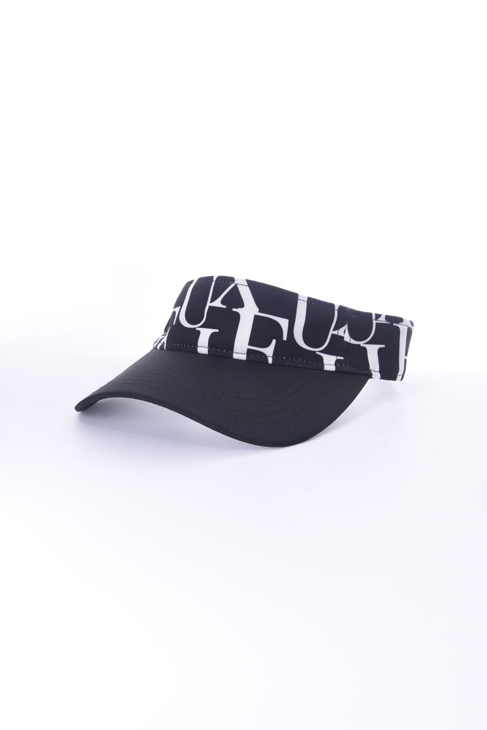 LOGO PATTERN SUN VISOR / オリジナルロゴ サンバイザー ブラック