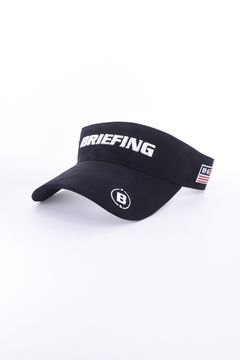 MENS CAMO JQ VISOR / カモフラ柄 ブランドロゴ サンバイザー ブラック