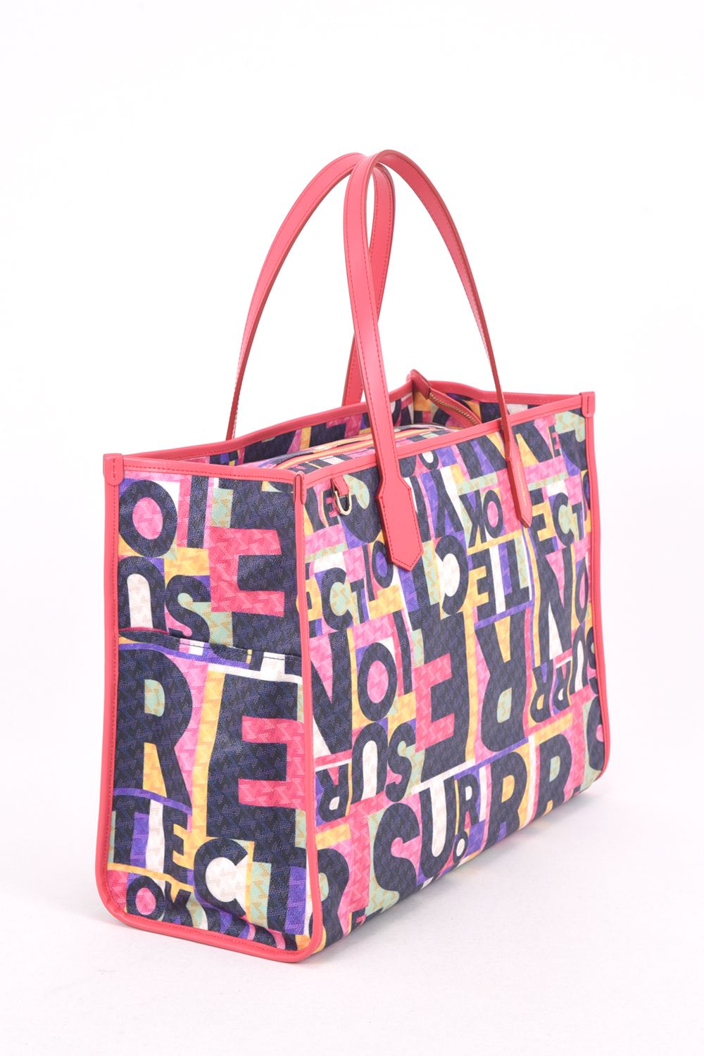 【26SS】  LANIUS SQUARE BIG (ラニウス スクエア ビッグ) / ブランドオリジナルテキスタイル ボストンバッグ （トワイライトジャンクション）*