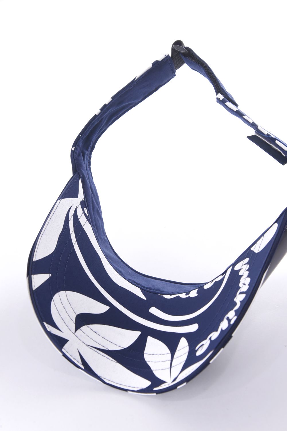 FLORAL VISOR / フローラル バイザー (ネイビー)